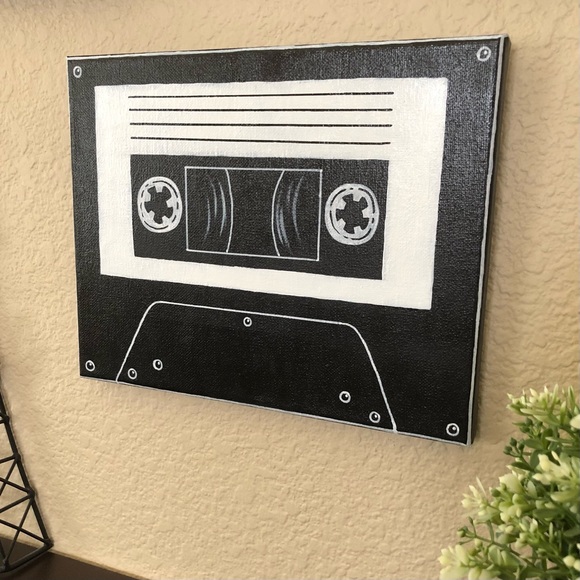 Wall Painting Cassette Tape Canvas Art - Picture 8 of 8